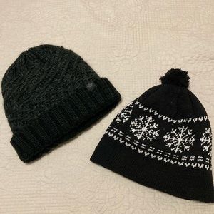 Two winter hats